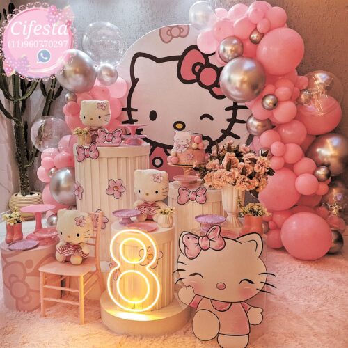 Decoração Hello Kitty