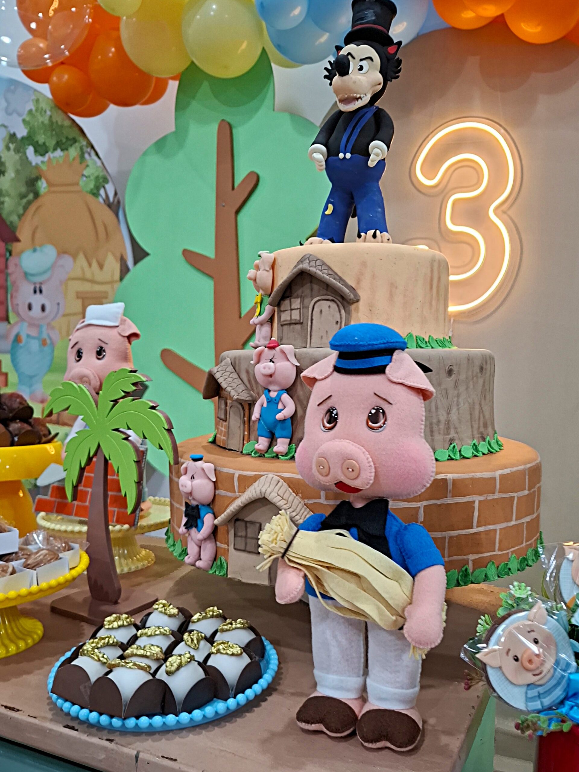 Decoração Os Três Porquinhos - Imagem 4