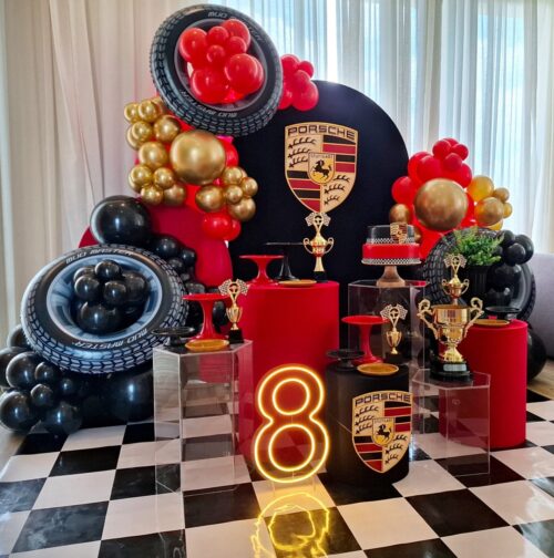 Decoração Porsche