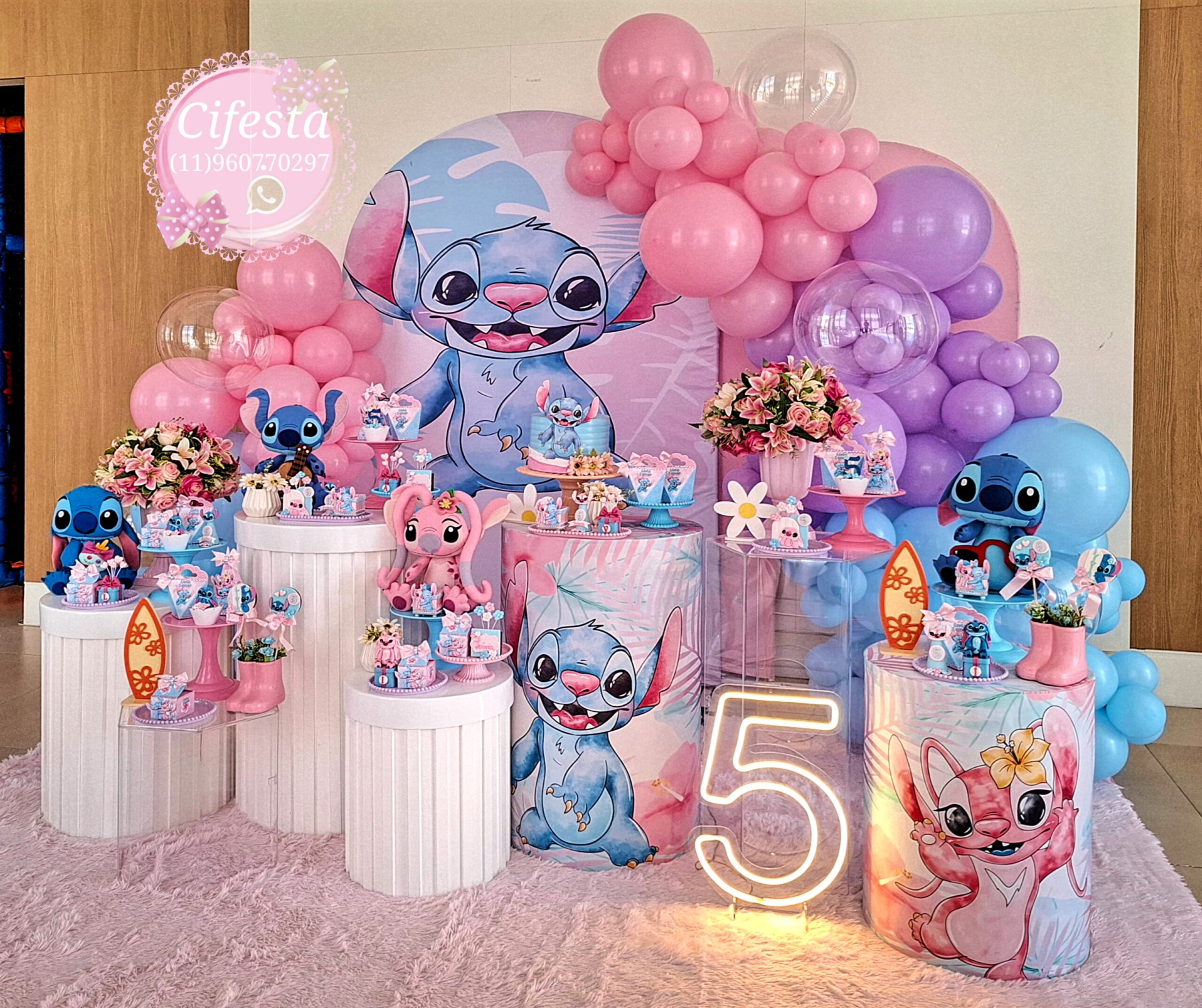 Decoração Stitch Festa Infantil